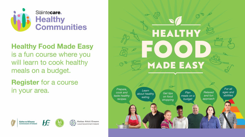 Healthy Food Made Easy poster