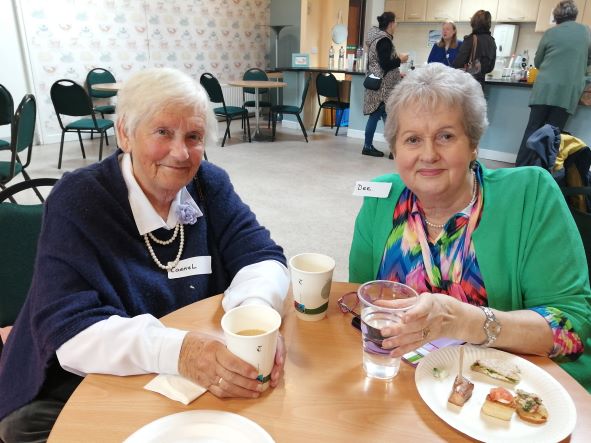 Volunteers at the lunch